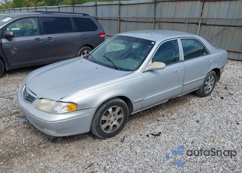 2001 Mazda 626 Es/Lx z USA, uszkodzony, nr VIN 1YVGF22C715225501